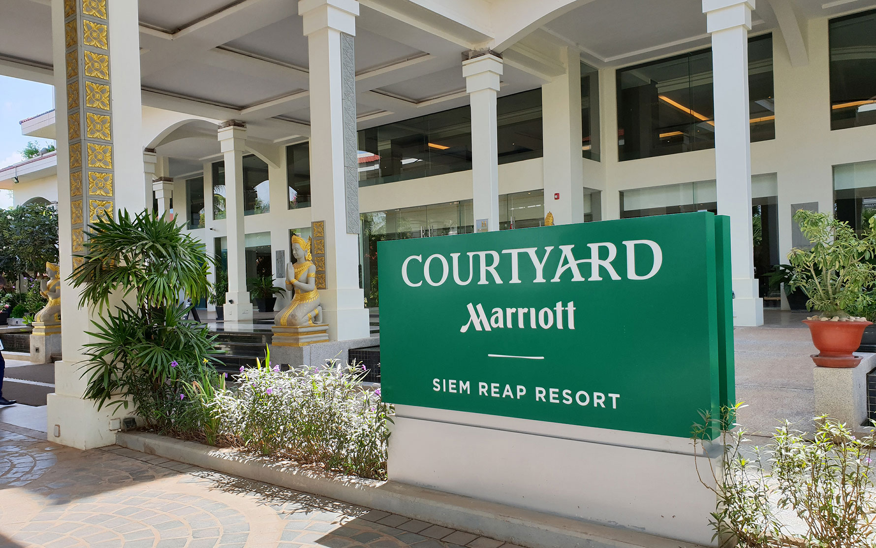 Urban Signage - Work - Courtyard by Marriott Siem Reap, Cambodia