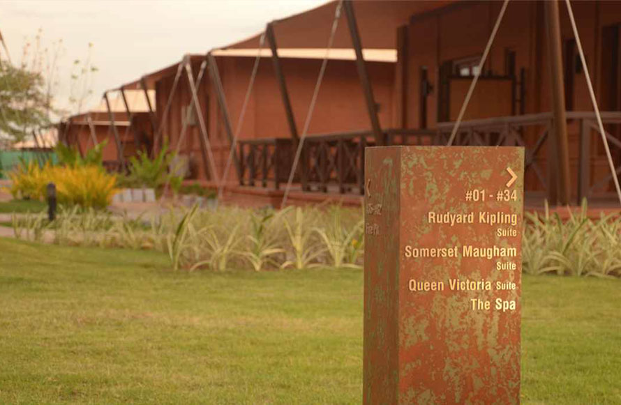 Urban Signage - Work - Bagan Lodge Myanmar